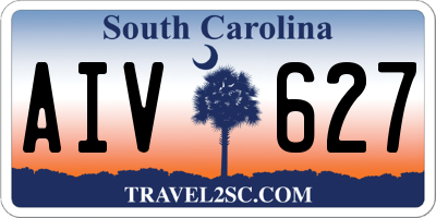SC license plate AIV627