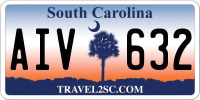 SC license plate AIV632