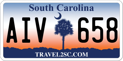 SC license plate AIV658