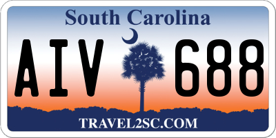 SC license plate AIV688