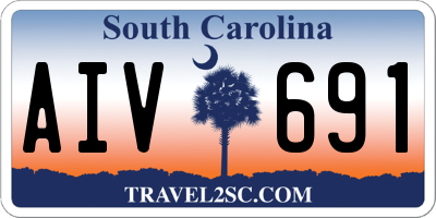 SC license plate AIV691
