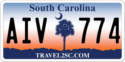 SC license plate AIV774