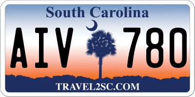 SC license plate AIV780