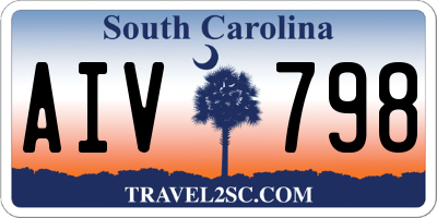 SC license plate AIV798