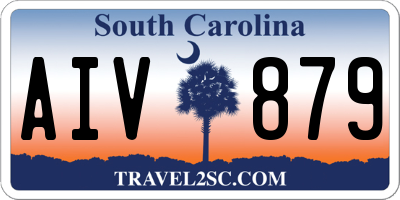 SC license plate AIV879