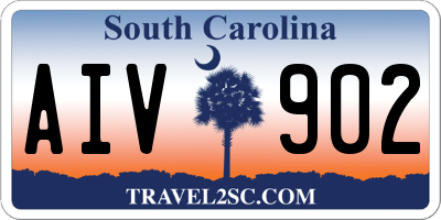 SC license plate AIV902