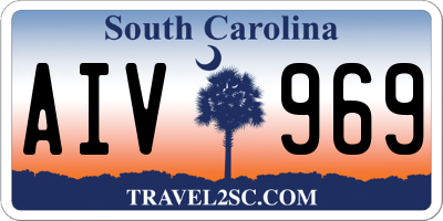 SC license plate AIV969