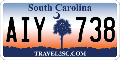 SC license plate AIY738