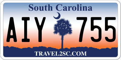 SC license plate AIY755