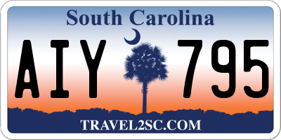 SC license plate AIY795