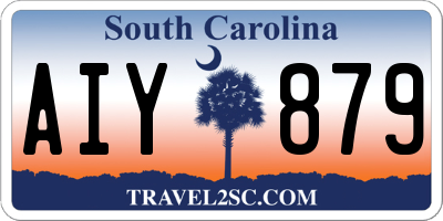 SC license plate AIY879