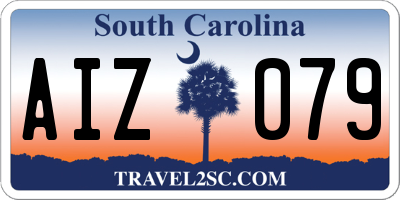 SC license plate AIZ079