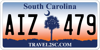 SC license plate AIZ479