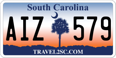 SC license plate AIZ579