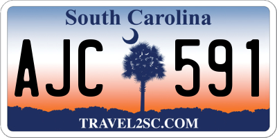 SC license plate AJC591