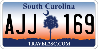 SC license plate AJJ169