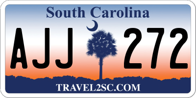 SC license plate AJJ272