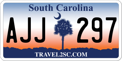 SC license plate AJJ297