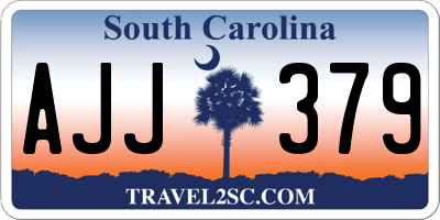 SC license plate AJJ379