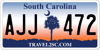 SC license plate AJJ472