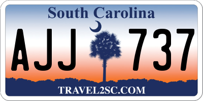 SC license plate AJJ737