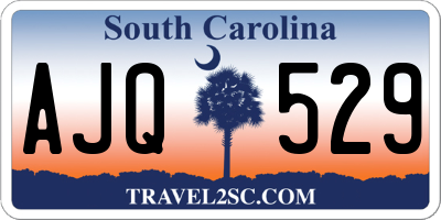 SC license plate AJQ529