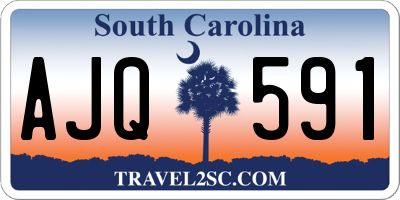 SC license plate AJQ591