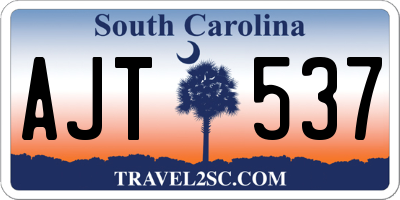 SC license plate AJT537