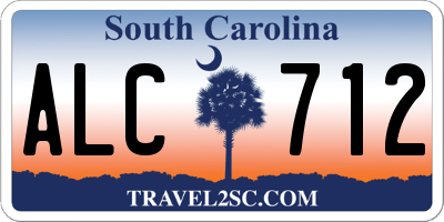 SC license plate ALC712