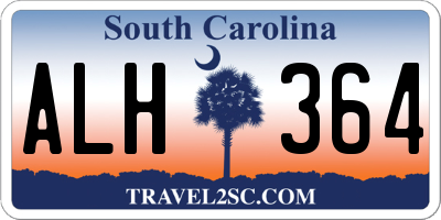 SC license plate ALH364