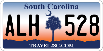 SC license plate ALH528