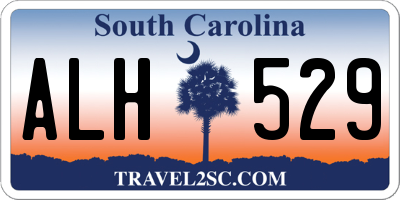 SC license plate ALH529