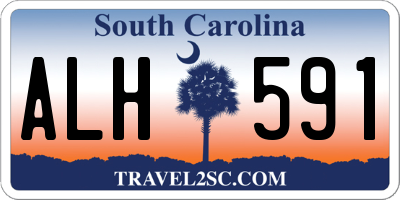 SC license plate ALH591