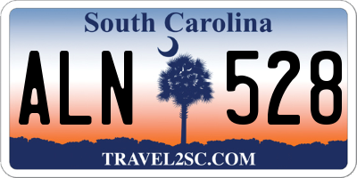 SC license plate ALN528