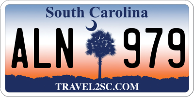 SC license plate ALN979