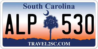 SC license plate ALP530