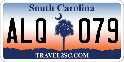 SC license plate ALQ079