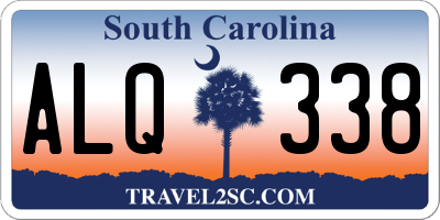 SC license plate ALQ338