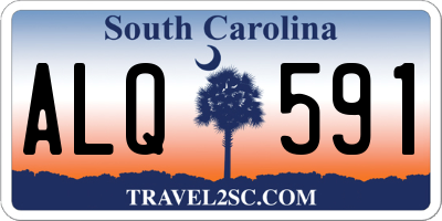 SC license plate ALQ591