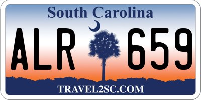 SC license plate ALR659