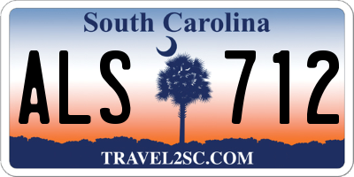 SC license plate ALS712