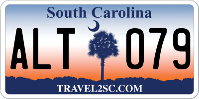 SC license plate ALT079