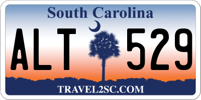 SC license plate ALT529