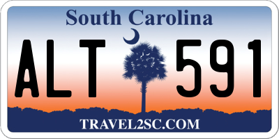 SC license plate ALT591