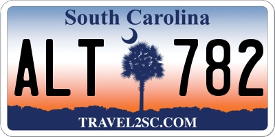 SC license plate ALT782
