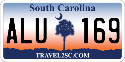 SC license plate ALU169