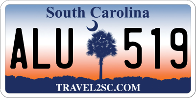 SC license plate ALU519