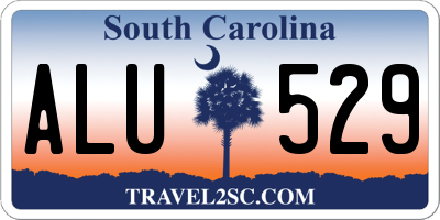 SC license plate ALU529