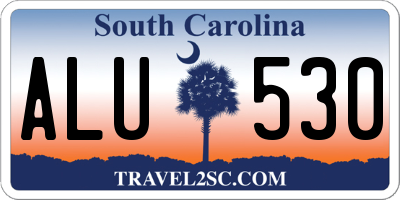 SC license plate ALU530