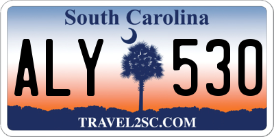 SC license plate ALY530